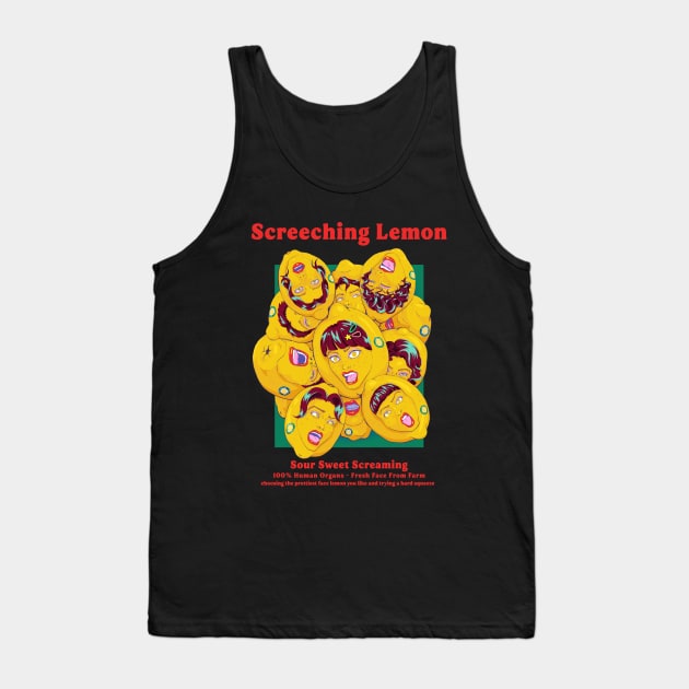 Screeching Lemon Tank Top by Thursday-39